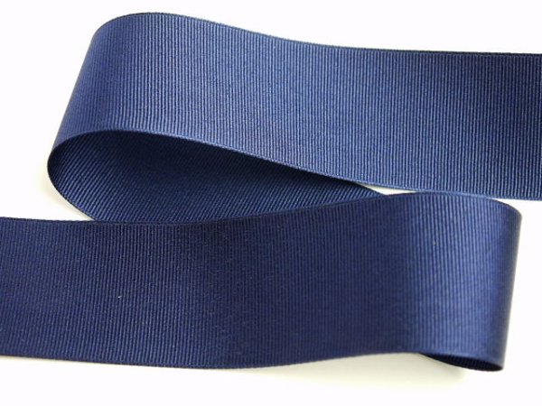 紺色グログランリボン 40mm幅 - ribbon-i(リボン アイ）