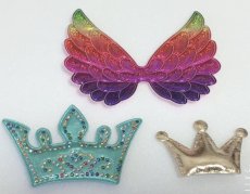 画像1: モチーフ1個翼、王冠 (1)