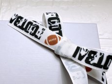 画像3: フットボール　サッカーリボン　15mm幅 (3)