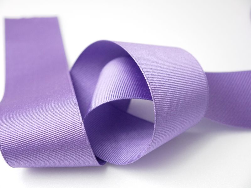 紫グログランリボン 40mm幅 - Ribbon I (リボン アイ）